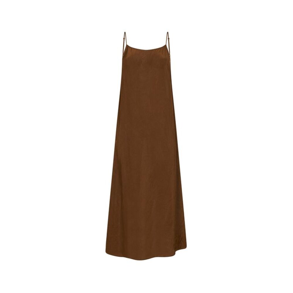 Uma Wang Women Mustard Viscose Anaya Midi Dress